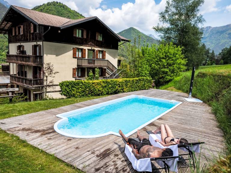 Ferienwohnung in Tiarno di Sotto, Bezzecca f&uuml;r max. 3 Personen