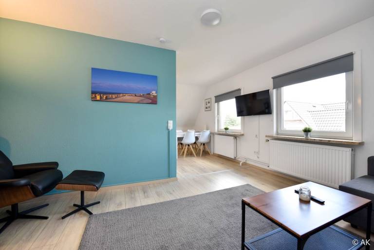 Das Appartement „Korb 3“, gelegen in der 2. Etage des Hauses „Strandkorb 12“ — photo 3
