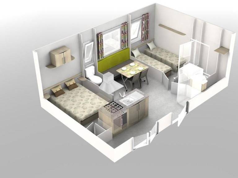 Mobile home with patio & heated pool — photo 5