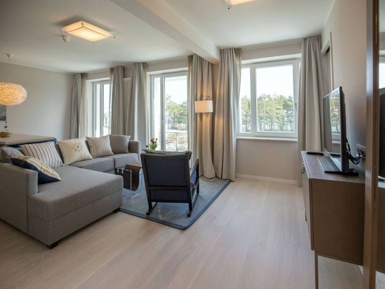 Ferienwohnung mit Meerblick, 1 Schlafzimmer und Balkon — photo 2
