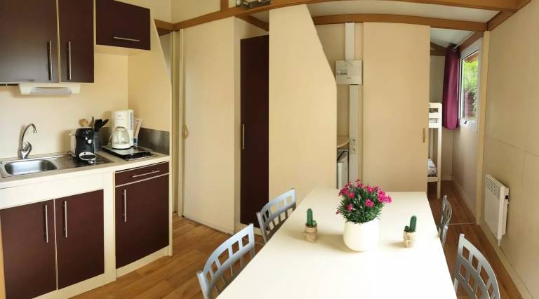 Campsite le Verger de Jastres - Chalet NEMO 1/4 pers. 4 people — photo 3