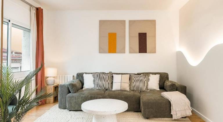 Rental apartment with 3 rooms for 7 persons in Barcelona