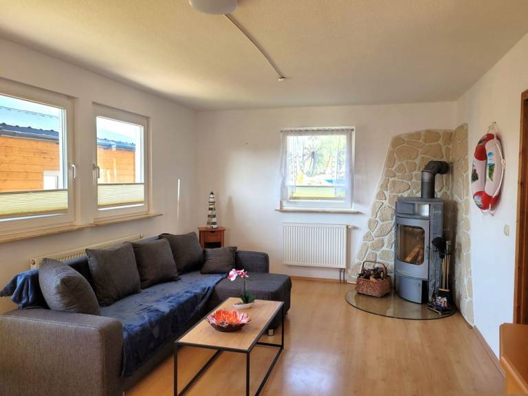 Kleines Ferienhaus mit Kamin