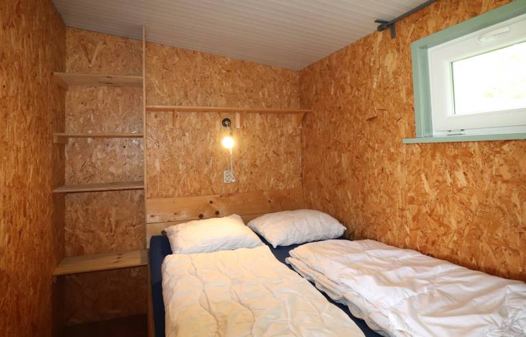 Cabin wooden camping house
