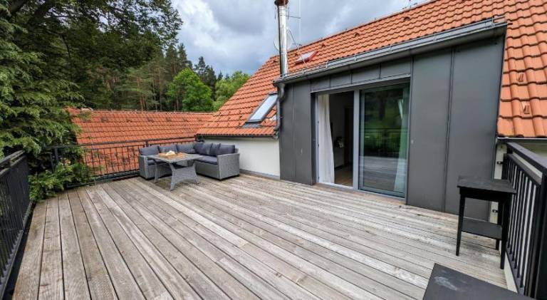 Holiday apartment with barbecue, yard & terrace — photo 4