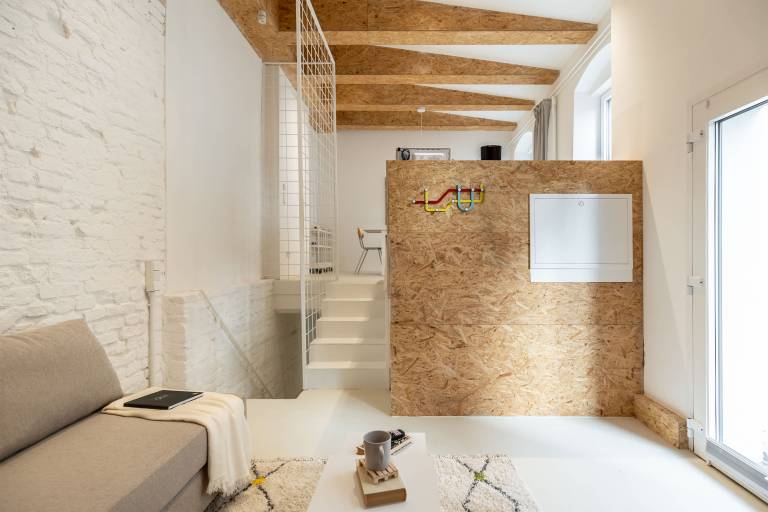 Scandinavian Loft Duplex 50sqm near Antonplatz