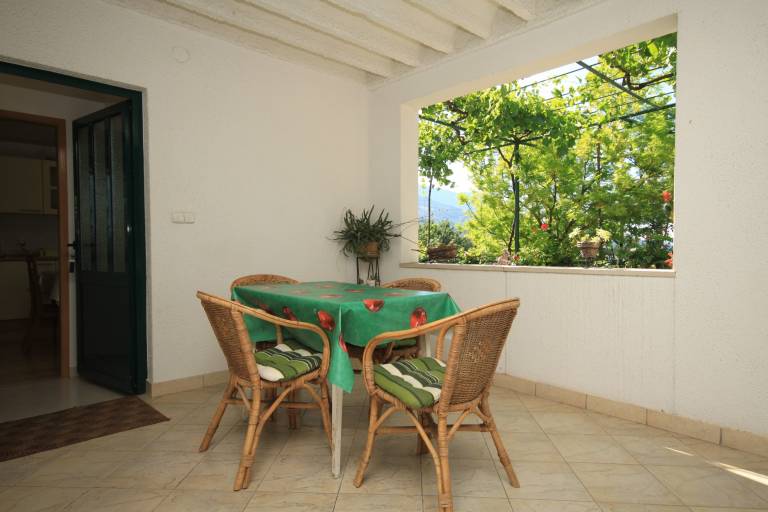 One bedroom apartment with terrace and sea view Tučepi, Makarska (A-6901-a) in Tucepi