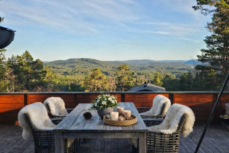 Ferienhaus mit Hund in Mjåvatn, Norwegen  f&uuml;r max. 6 Personen