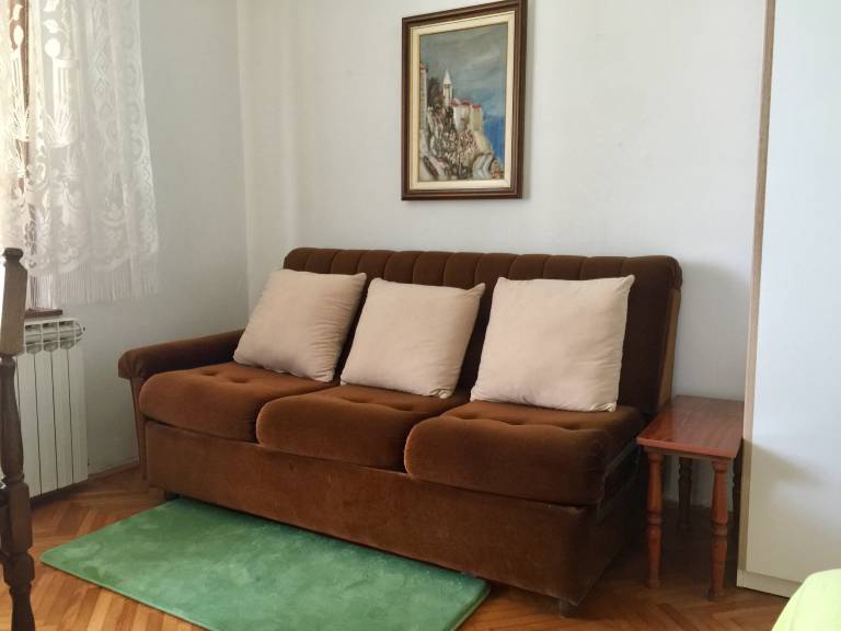 One bedroom apartment with terrace and sea view Lovran (Opatija) (A-2303-b) — photo 4