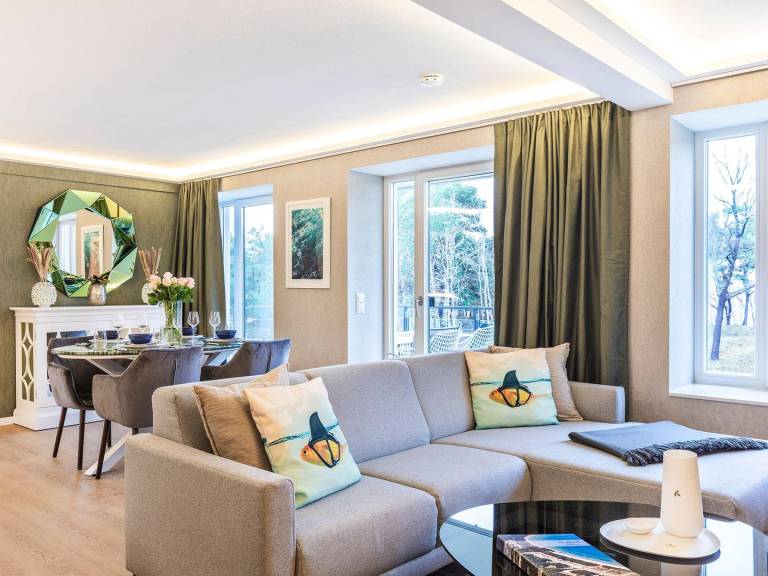 FeWo Unik: Moderne 73m² Designwohnung mit Sauna, Weinkühlschrank & Netflix-TV — photo 5