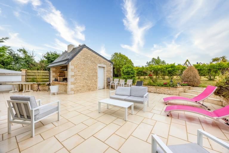 House with grill, terrace & garden | Sea view — photo 3
