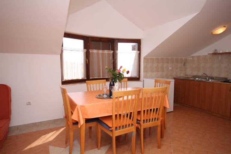 Two bedroom apartment with terrace and sea view Tribunj, Vodice (A-6223-b) — photo 5