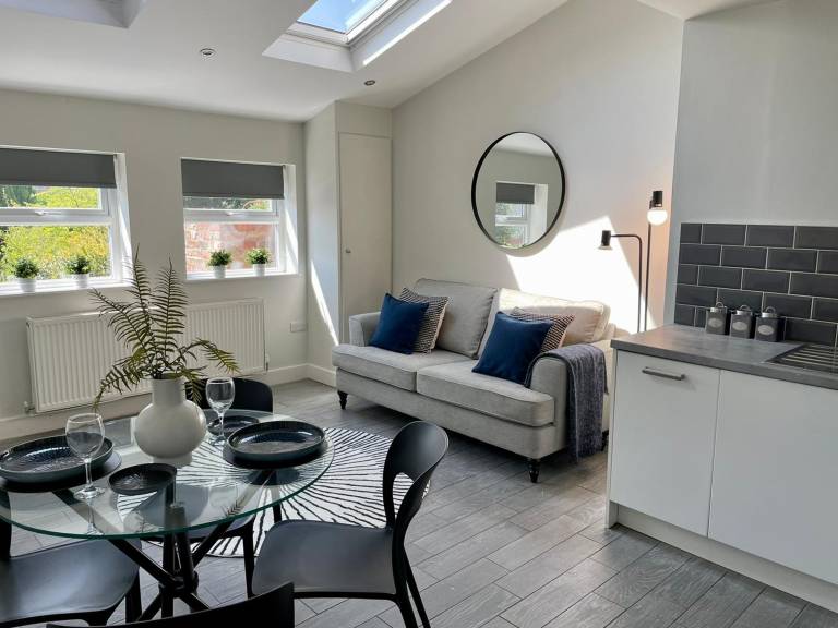 Woolton Retreat Skylights Desk Parking
