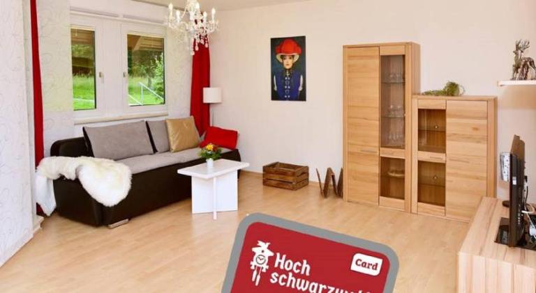 Holiday apartment with barbeque, yard & sauna in Lenzkirch