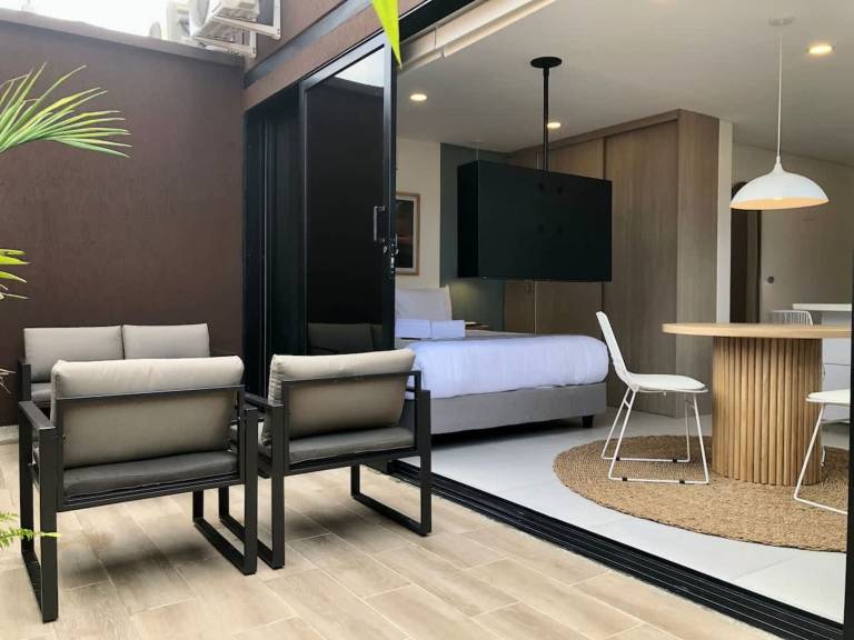 Cozy Studio w Balcony in Laureles Medell n