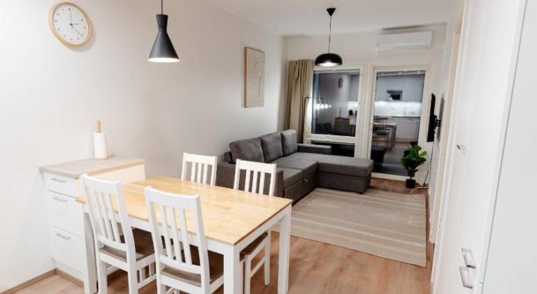 Snowflake Suites VIII with private sauna in Rovaniemi