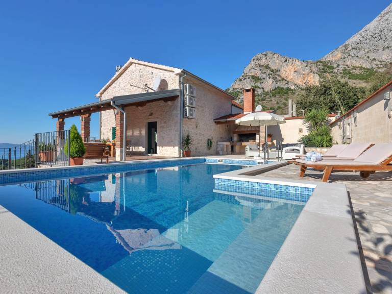 Ferienhaus in Blato, Živogošće für max. 6 Personen Ferienhaus in Blato, Živogošće für max. 6 Personen