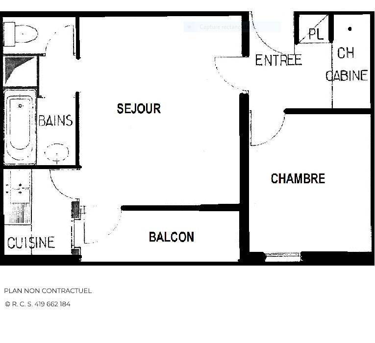 31 m² Ferienwohnung ∙ 1 Schlafzimmer ∙ 4 Gäste – Bild 16