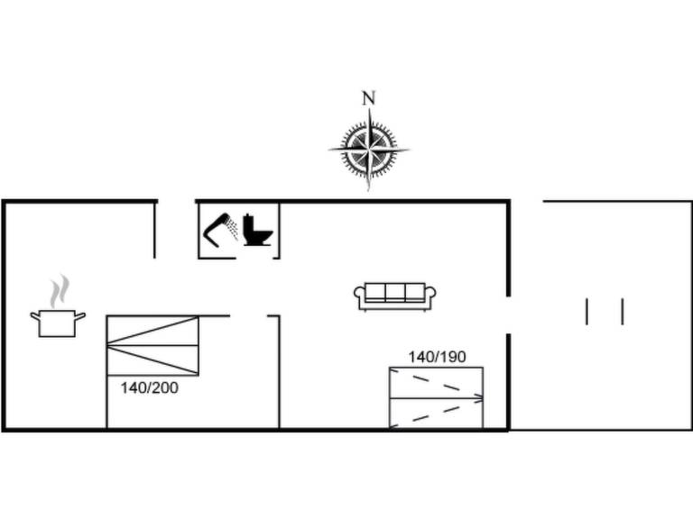 Vacation home with barbeque & terrace — photo 3