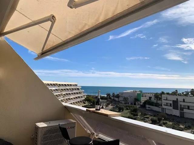Résidence Héliopolis Building L - Heliopolis L- Studio 2 pers magnificent sea view in Agde