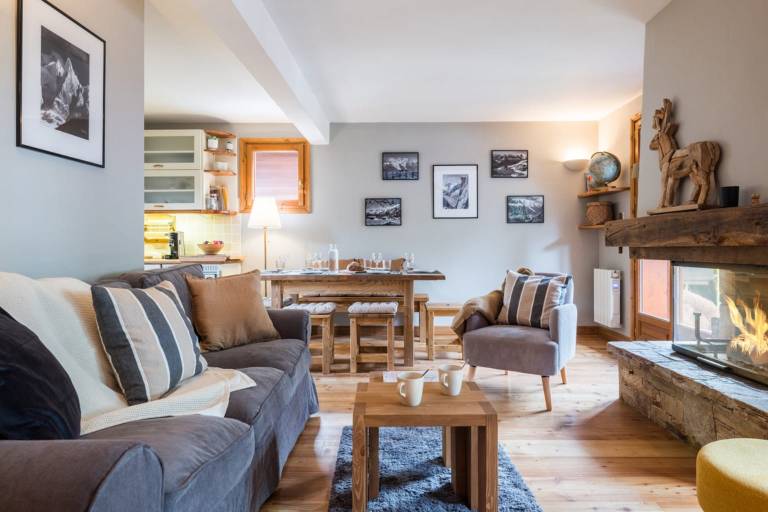 Spacious duplex with terrace in Les Houches — photo 4
