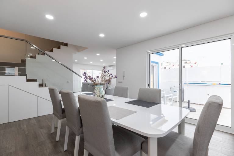 Ferienhaus in Vila Nova de Cacela, Manta Rota f&uuml;r max. 6 Personen am Atlantik