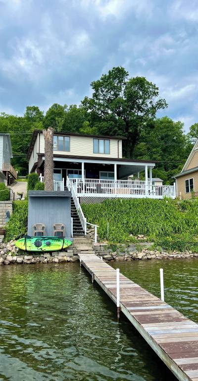 House  Conesus Lake