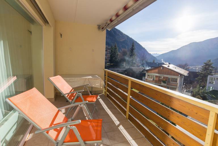 Ferienwohnung mit Hund in Leukerbad, Albinen für max. 4 Personen