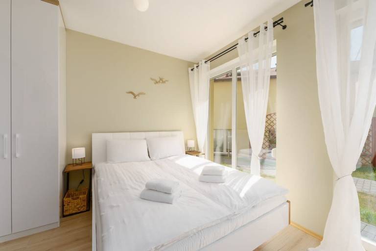 Child-friendly studio with garden & terrace | Next to the beach | Pets allowed in Miedzyzdroje