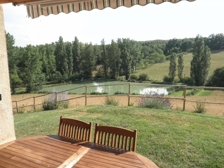 Vacation home with yard, terrace & grill | Nature view — photo 2