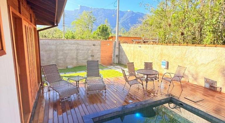 House with pool in Ubatuba
