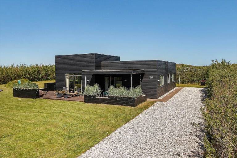 Ferienhaus mit Hund in Nr. Lyngby Strand, Løkken f&uuml;r max. 8 Personen