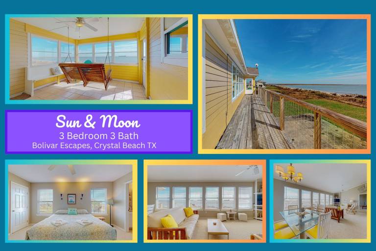 Family-oriented lovely vacation home with patio | Dogs allowed in Bolivar, TX