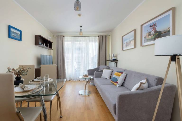 Holiday apartment with garden in Swinoujscie