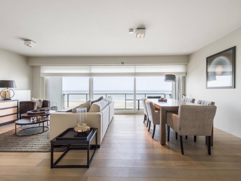 Holiday apartment with patio | Sea view in Blankenberge