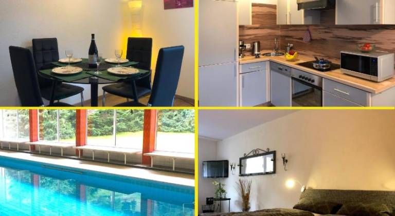 Apartment with pool | Pets allowed in Todtmoos