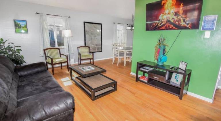 Family Home with Large Yard & Golf Theme Near Rail in Denver, CO