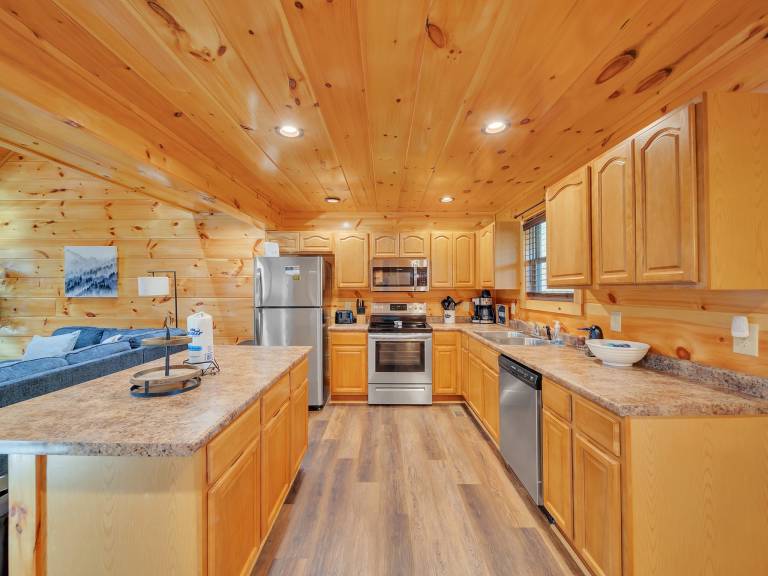 Cabin with grill & jacuzzi | Mountain view — photo 5