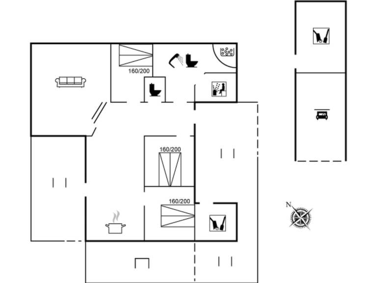 House with sauna & patio — photo 3