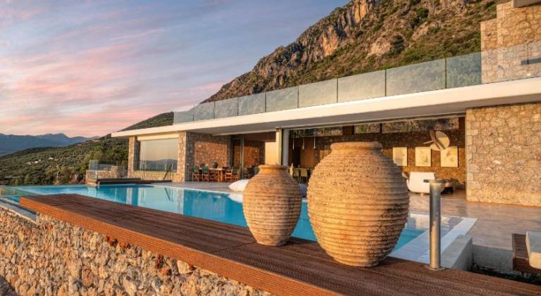 Villa with hot tub, private pool & patio — photo 2