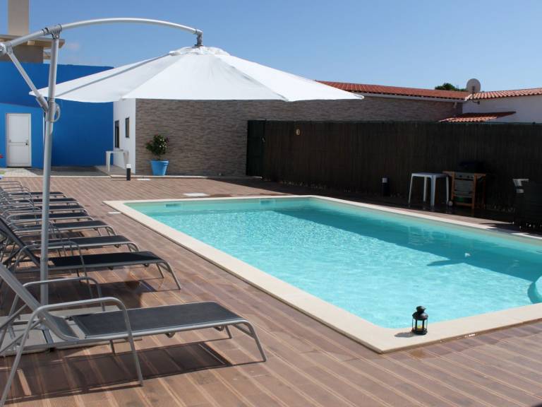 Ferienhaus in Amoreira, Óbidos f&uuml;r max. 6 Personen am Atlantik