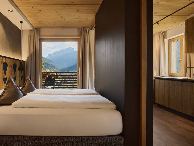 Ferienwohnung in Abtei, Pedraces f&uuml;r max. 2 Personen