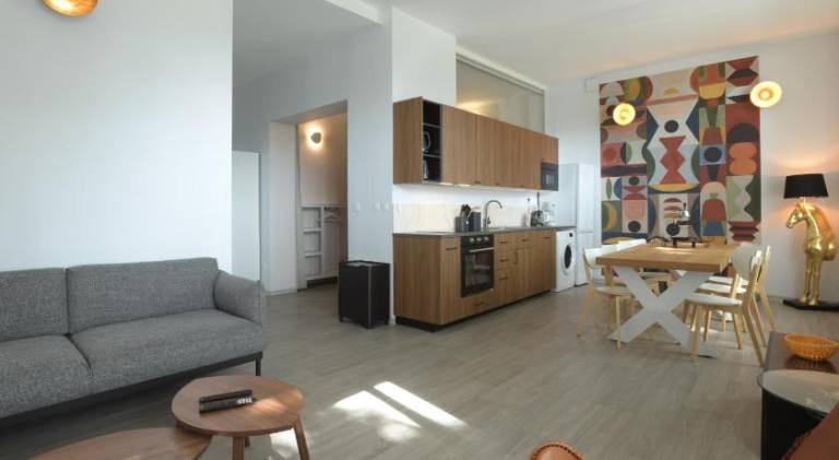 Au Cheval Blanc - Appartement Familial 6P Parking prive proche Colmar Centre in Colmar