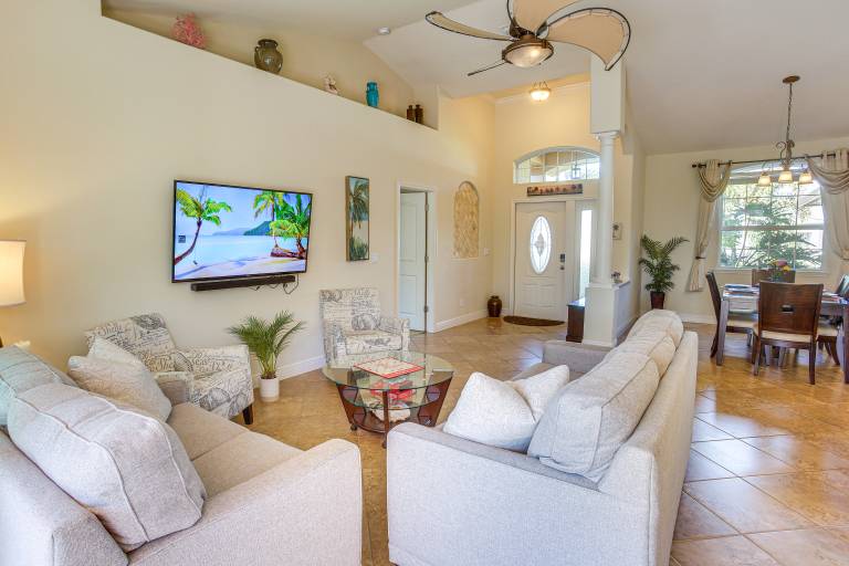 Saltwater Pool & Spa! Tropical Cape Coral Retreat — photo 5