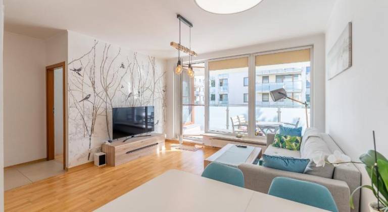Rental apartment with pool in Miedzyzdroje