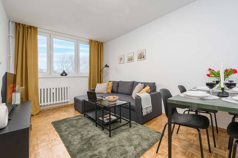Child-friendly beautiful apartment with fast internet | Pets allowed in Warsaw
