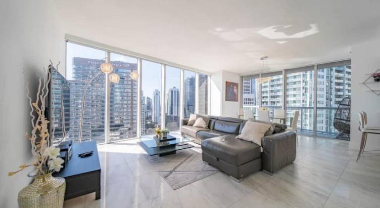 Luxury Ocean View 2BR Corner Unit at W residence in Miami, FL