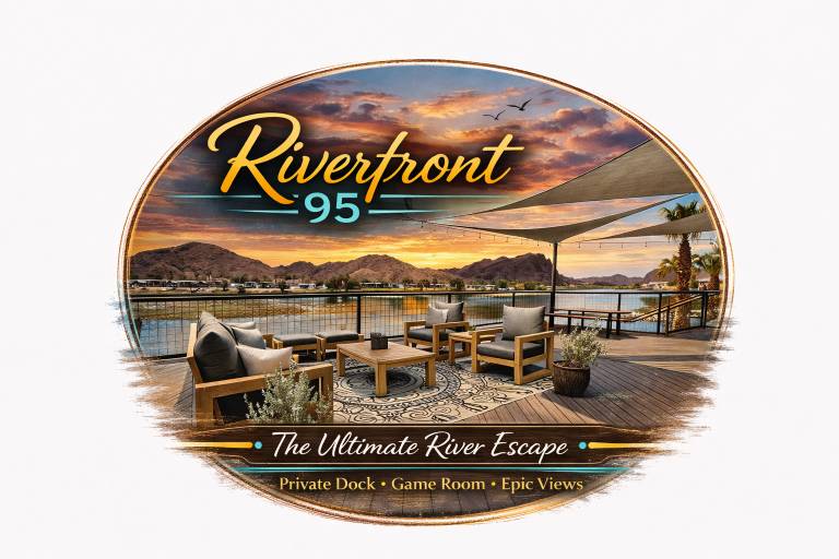 Vacation home with BBQ | Water view in Parker, AZ