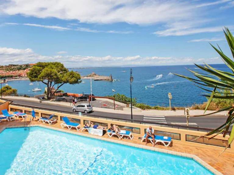 Studio with pool & terrace | Sea view in Collioure
