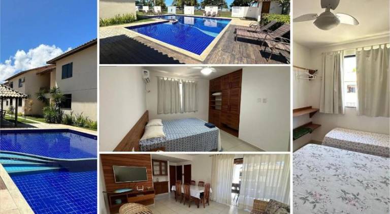 Vacation home with yard & pool in Porto Seguro